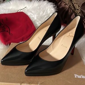 37.5 CL Pigalle Plato Black -100mm Nappa Shiny